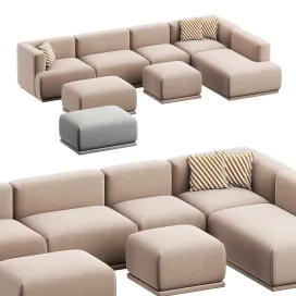 Modular sofa marso from jamni